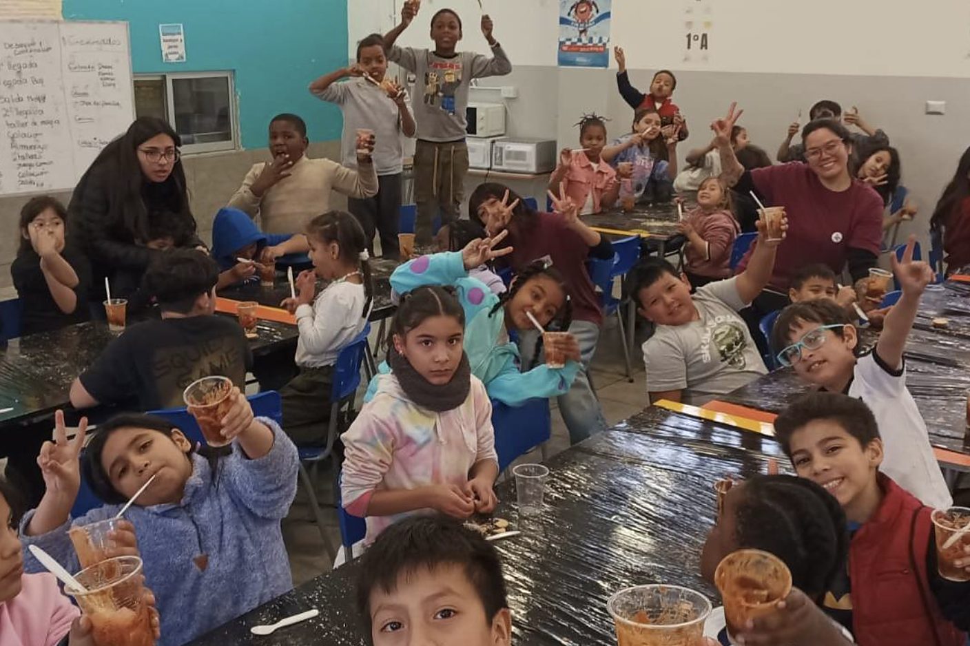 Taller de cocina durante las Colonias Urbanas
